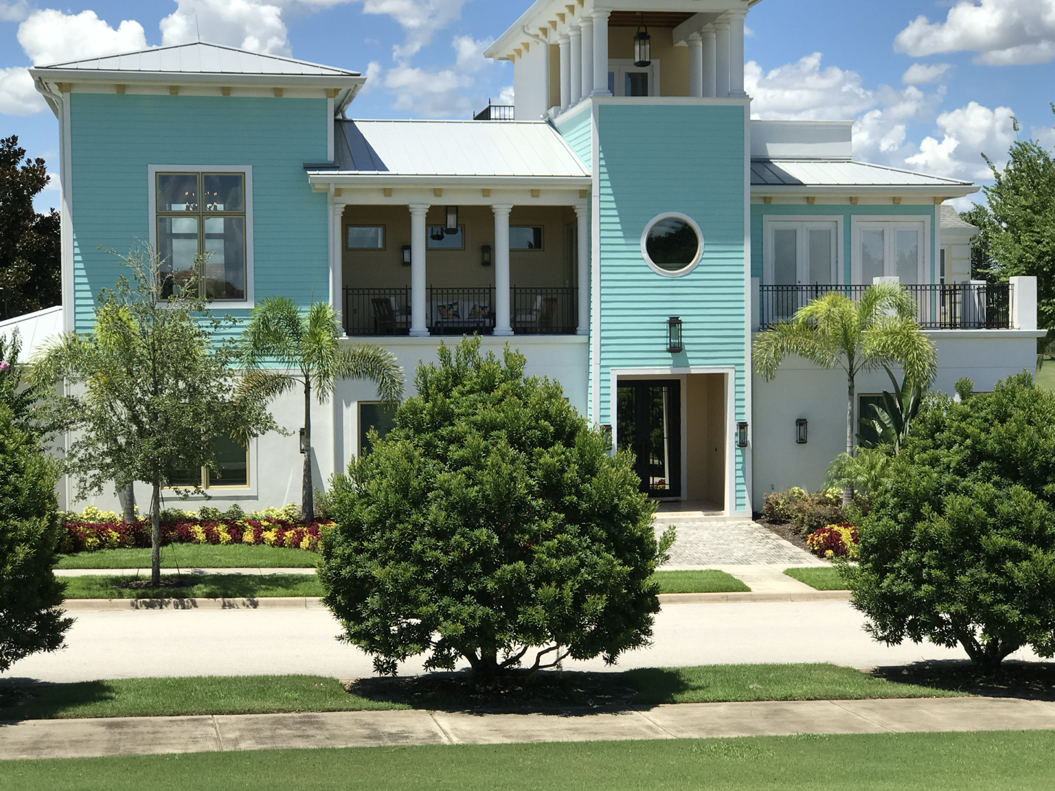 Coastal home exterior